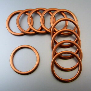 AZZU(アッズ) エリミネーター250V (VN250A-000001〜)用 エキゾーストマフラーガスケット 10個入り AZ-23