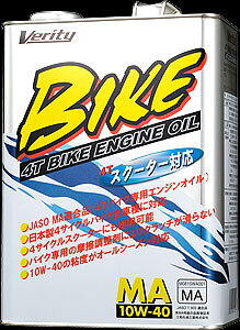y1031oׁzVERITY BIKE 10W-40 MA 4L BK10W40-4