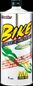 y124oׁzVERITY BIKE 15W-50 MA 1L BK15W50-1