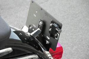 【10月28日出荷】キジマ ハーレーダビッドソン ヘルメットホルダー/ナンバープレート取付け HD-05137