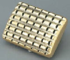 キジマ ハーレー XLモデル('04〜)用 ブラスブレーキペダルカバー HD-05336