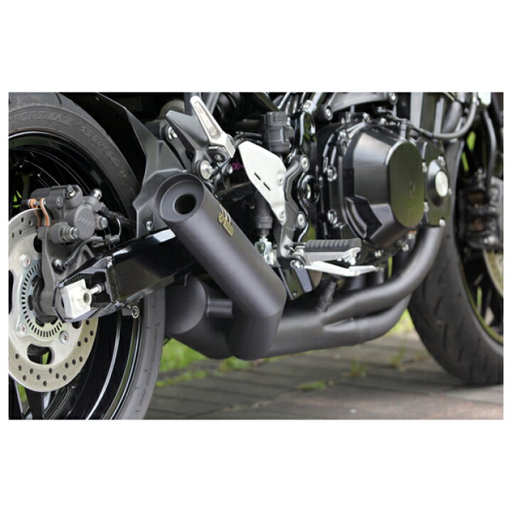 楽天市場】SP忠男 Z900RS マフラー 4in1 耐熱ブラック マフラー 