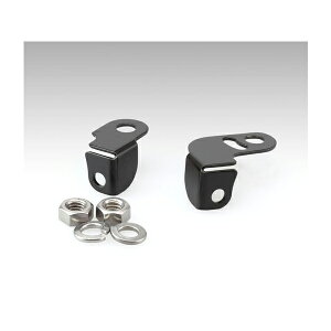 【10月28日出荷】キジマ Nanoランプ専用 フロントウインカーステー ハーレーダビッドソン ミラーマウント用(左右セット) HD-01904