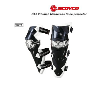 SCOYCO(XRCR) K12 TRIUMPH tLVuj[veN^[[zCg] K12-WH