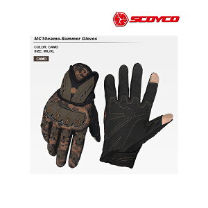 SCOYCO(XRCR) MC10 ʕT}[O[u[/LTCY] MC10-CAMO-L