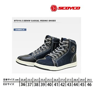SCOYCO(XRCR) MT016-2 DENIM fjJWACfBOV[Y[fj/u[F44(28.0cm)] MT016-2-DE-BL-44