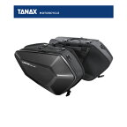 【4月2日出荷】TANAX モトフィズ カービングシェルケース(ブラック) MFK-271
