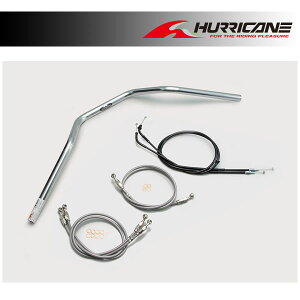 【×欠品中 納期未定】ハリケーン Z2タイプ ハンドルセット(クロームメッキ) CB1300SB ABS無し車('10〜'13) H038-078C