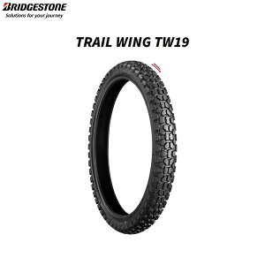 uaXg BRIDGESTONE MCS01218 TRAIL WING TW19 tg 70/100-21 M/C 44P W B4961914433444
