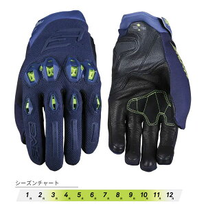 FIVE t@Cu O[u STUNT EVO2(X^g G{2) NIGHT BLUE/FLUO YELLOW [XLTCY] FIVE3841300109010