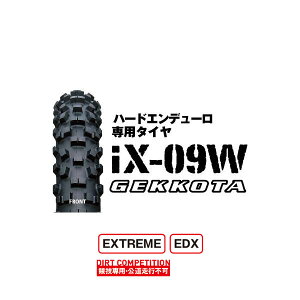 IRC IX-09W GEKKOTA tg 80/100-21 51M WT IRC107355