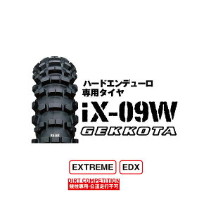 IRC IX-09W GEKKOTA A 90/100-16 52M WT IRC308558