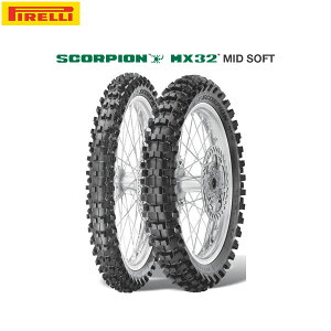 PIRELLI s 2588300 SCORPION MX32 MID SOFT tg 80/100 - 21 M/C 51M MST PI8019227258837