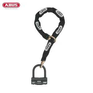 【10月26日出荷】ABUS アブス シャックルロック+ループチェーン Granit 58 12KS Black Loop ABUS4003318328701