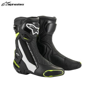 alpinestars �A���p�C���X�^�[�Y SMX PLUS V2 �u�[�c 125 BLACK WHITE YELLOW FLUO[EU41/26.0cm] ALP8033637962283