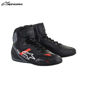 alpinestars ApCX^[Y FASTER-3 RIDEKNIT V[Y 1165 BLACK GREY BRIGHT RED[US10.5/28.0cm] ALP8059175337321