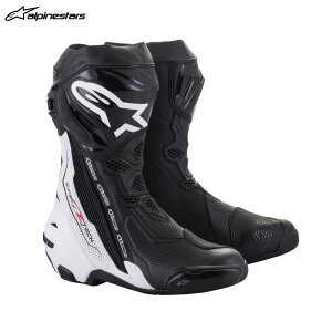 alpinestars ApCX^[Y SUPERTECH-R VENTED u[c 12 BLACK WH ITE[EU41/26.0cm] ALP8059175376719