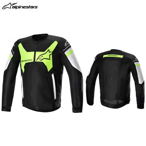 y1026oׁzalpinestars ApCX^[Y T-GP X SUPERAIR WPbg ASIA 1263 BLACK WHITE GREEN FLUO[XLTCY] ALP8059347163604