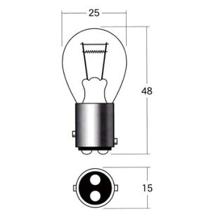 �y6��23���o�ׁzM&H�}�c�V�} 1P 3404RE 12V18/5W (���b�h) 1P3404RE