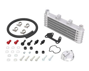 キタコ(KITACO) モンキー125(JB03)グロム(JC92) スーパーオイルクーラーKIT 5段コア・シリンダーヘッド下部マウント 360-1452460
