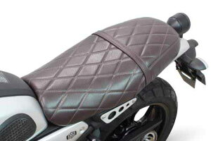 �y5��26���o�ׁz���� XSR125/XSR155 �N�b�V�����V�[�g�J�o�[(�_�C�������h�X�e�b�`/�u���E��) SP09-11-0359