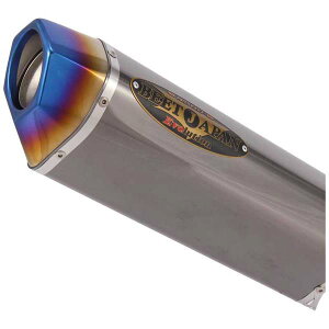 BEET(ビート) Ninja400(23年式) スリップオンマフラー NASSERT Evolution Type2 ブラックメタルサイレンサー 0228-KE4-MB