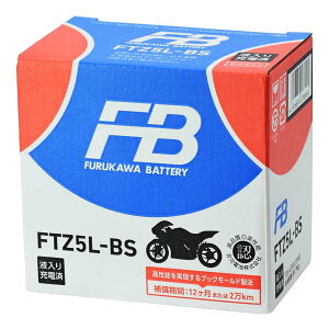 �y1��23���o�ׁz�É͓d�r FTZ5L-BS �t����[�d�� �o�C�N�o�b�e���[ O4976650276569