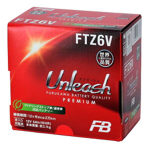 �y1��14���o�ׁz�É͓d�r FTZ6V �t����[�d�� �o�C�N�o�b�e���[ O4976650276736