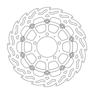 ���g�}�X�^�[ ZX-14R/ZZR1400/ZRX1200�� �t�����g �t���C�� �X�e�����[�^�[ [�u���b�N�C���i�[] ��310/�E MM112057SB