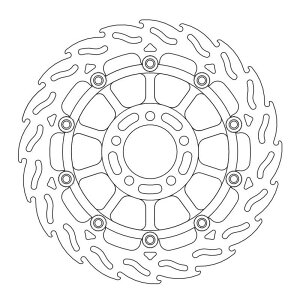 g}X^[ ZX-12R/GPZ900R/ZEPHYR750 tg tC Xe[^[ [ubNCi[] 300/E MM113023SB