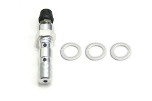 【在庫あり】ACTIVE(アクティブ) ACTIVE アクティブ カスタム パーツ ボルト エアフリーバンジョーボルト P1.00 ダブル アルミ/シルバー 20990044