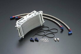 ACTIVE(アクティブ) GPZ900R GPZ750R KAWASAKI カワサキ ビッグラジエーター専用 ラウンドオイルクーラーキット ブラック AC14037213B