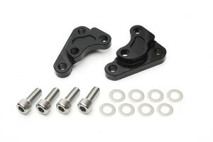 ACTIVE(アクティブ) ゼファー1100/400χ GPZ900R ZRX400 KAWASAKI カワサキ キャリパーサポート ブラック (40mmピッチ&STDローター径用) 1477002B