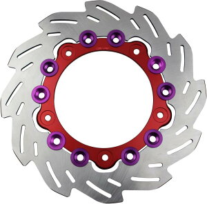 �V�t�g�A�b�v �����L�[125 GROM DAX125 �u���[�L �t�����g�E�F�[�u�f�B�X�N���[�^�[220mm (�����T�C�Y�jRD/BB 290055-02