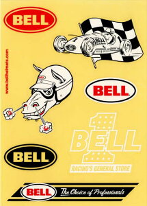 �y�݌ɂ���zBELL HELMETS �x�� �w�����b�g �X�e�b�J�[�V�[�g A5(148x210mm) 32300094