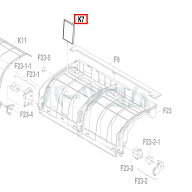 【在庫あり】ダイキン DAIKIN エアコン 抗ウイルスフィルター KAFV081B42 99A0592（KAFV081A42 99A0568）◆