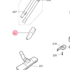 三菱 MITSUBISHI 掃除機 サッシノズル M11D64409A