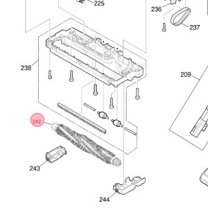 �O�H MITSUBISHI �|���@ �w�b�h ��]�u���V M11D99490M