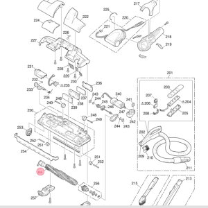 �O�H MITSUBISHI �|���@ �w�b�h ��]�u���V M11E28490M
