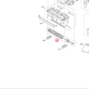 �O�H MITSUBISHI �|���@ �w�b�h ��]�u���V M11E40490M