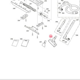 三菱 MITSUBISHI 掃除機 パワーブラシ ヘッド 吸込口 M11E62490N