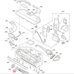 �O�H MITSUBISHI �|���@ �w�b�h ��]�u���V M11F15490M