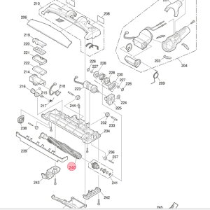 �O�H MITSUBISHI �|���@ �w�b�h ��]�u���V M11F16490M