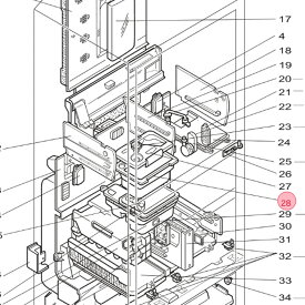 三菱 MITSUBISHI 冷蔵庫 給水タンクセット M20KL0520