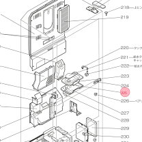 楽天市場】三菱 冷蔵庫 部品 mr-wx53yの通販