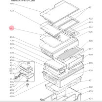 楽天市場】三菱 冷蔵庫 部品 mr-wx53yの通販