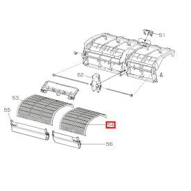 【在庫あり○】三菱 MITSUBISHI エアコン エアフィルター（右） M215K1100