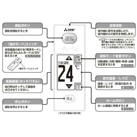 三菱 MITSUBISHI エアコン リモコン WG162 M21EDP426