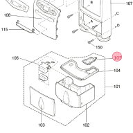 【在庫あり】三菱 MITSUBISHI 除湿機 排水フタ タンク蓋 M22B06737◇