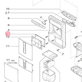 三菱 MITSUBISHI 空気清浄機 空気清浄フィルター MJPR-10TXFT M485C5815◇
